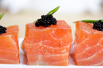 Image showing Salmon Slices