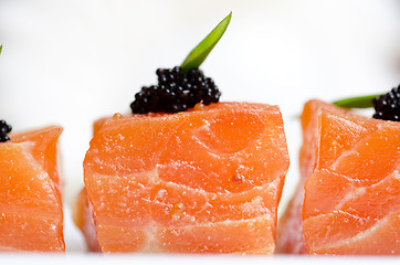 Image showing Salmon Slices