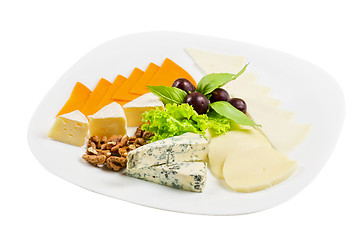 Image showing cheese set