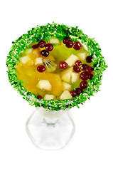 Image showing fruit jelly dessert