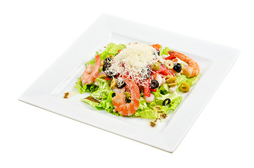 Image showing tasty seafood salad