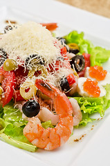 Image showing tasty seafood salad