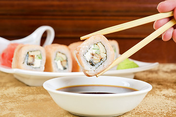 Image showing the sushi