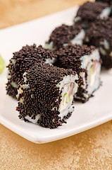 Image showing tuna sushi roll