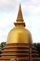 Image showing Golden stupa