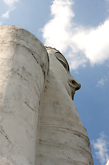 Image showing Historic buddha statue