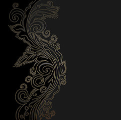 Image showing Design ornate background