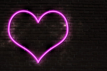 Image showing Neon Heart