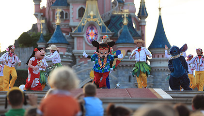 Image showing Mickey Mouse and his friends