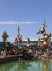 Image showing Towers of Disneyland Paris