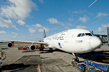 Image showing Airplane terminal