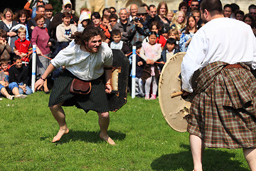 Image showing Scottish warriors