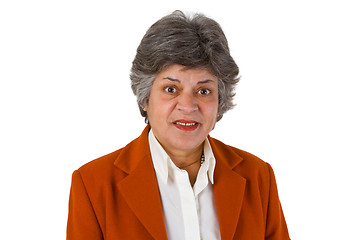 Image showing Female senior businesswoman