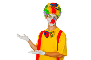 Image showing Colorful Clown