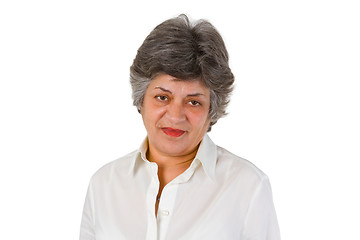 Image showing Female senior portrait 