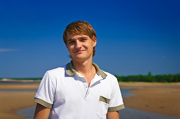 Image showing smiling man