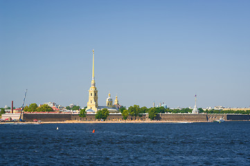 Image showing The Peter and Paul Fortress