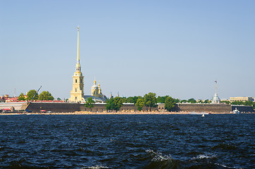 Image showing The Peter and Paul Fortress