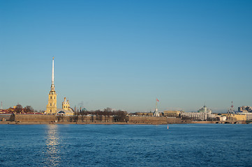 Image showing The Peter and Paul Fortress