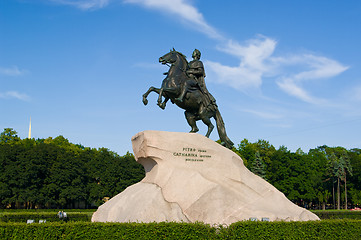 Image showing The Bronze Horseman