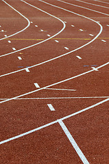 Image showing Running tracks