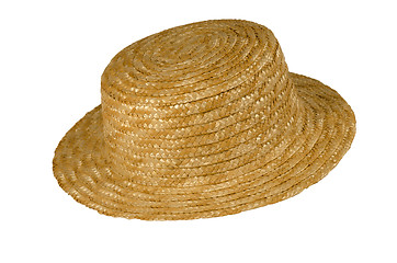 Image showing Straw hat isolated