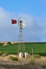 Image showing Water pump windmill