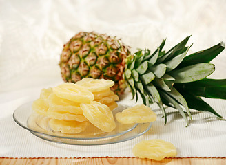 Image showing dried pineapple