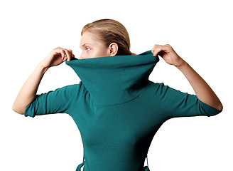 Image showing fashion ninja woman