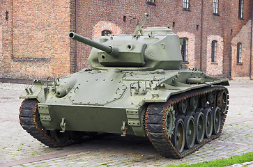 Image showing Old tank