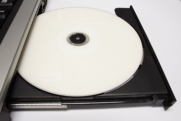 Image showing CD Drive with disk