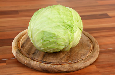 Image showing Cabbage on table