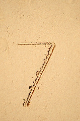 Image showing seven