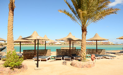 Image showing empty beach