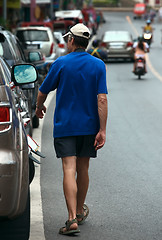 Image showing Walking man.
