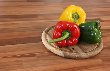 Image showing Color bellpeppers