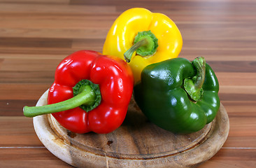 Image showing Color bellpeppers