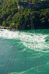 Image showing Niagara river, cable car