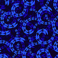 Image showing abstract water whirl seamless pattern background