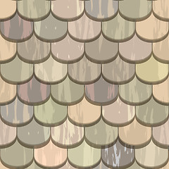 Image showing color roof tiles seamless