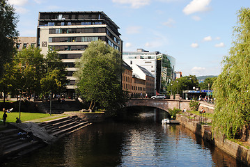 Image showing Akerselva (Aker river)