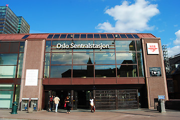 Image showing Oslo central station