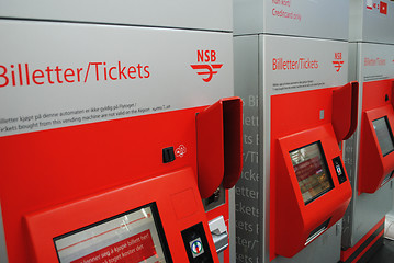 Image showing Ticket machines