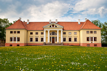 Image showing Durbe manor house near Tukums, Latvia.