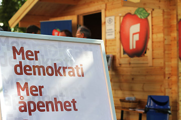Image showing Fremskrittspartiet