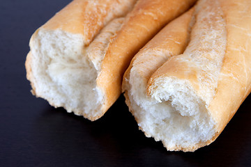 Image showing Wheat bread. French baguette.