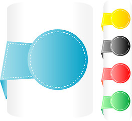 Image showing Vector set of banners