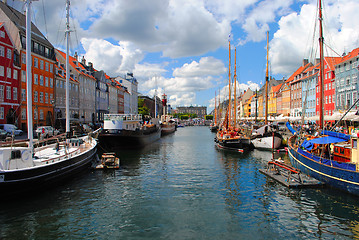 Image showing Copenhagen harbor