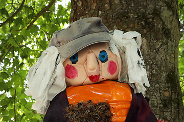 Image showing scarecrow contest of all forms in France