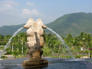 Image showing Water Statue